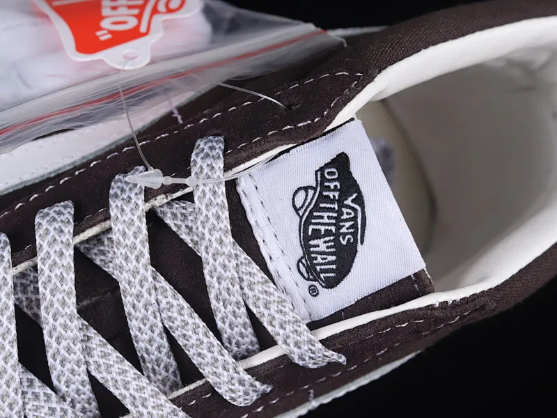 All categories Vans Vans series Vans Mid Vans China Vans SK8-Mid brown rubber retro mid-top professional skateboard shoes VN0A391FCHC